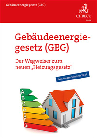 Vorderes Coverbild Gebäudeenergiegesetz (GEG)