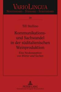 Vorderes Coverbild Kommunikations- und Sachwandel in der süditalienischen Weinproduktion