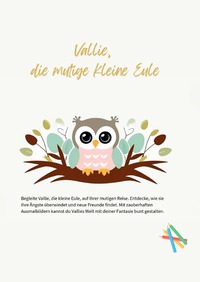 Vorderes Coverbild Vallie, die mutige kleine Eule