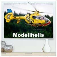 Vorderes Coverbild Modellhelis (hochwertiger Premium Wandkalender 2025 DIN A2 quer), Kunstdruck in Hochglanz