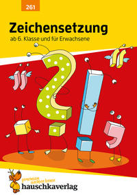 Vorderes Coverbild Zeichensetzung ab 6. Klasse und für Erwachsene