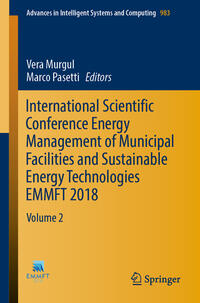 Vorderes Coverbild International Scientific Conference Energy Management of Municipal Facilities and Sustainable Energy Technologies EMMFT 2018