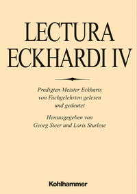 Vorderes Coverbild Lectura Eckhardi IV
