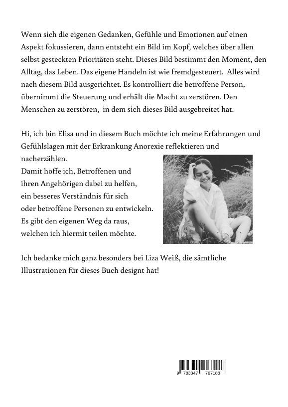 Rückseitencover Das Bild, das meinen Hunger stillt.