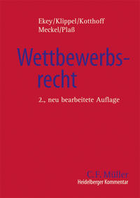 Vorderes Coverbild Heidelberger Kommentar zum Wettbewerbsrecht