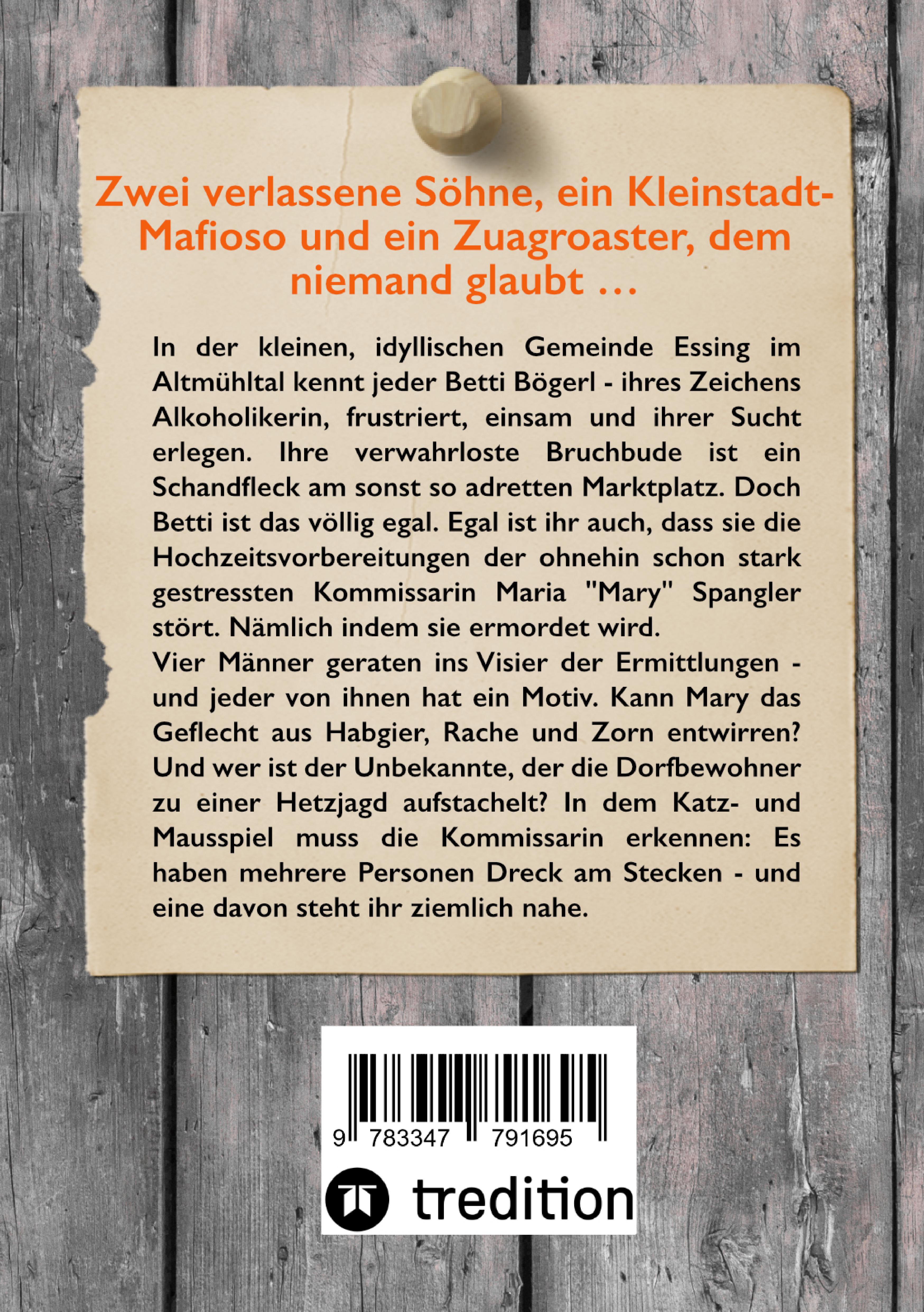 Rückseitencover Preißnmörder