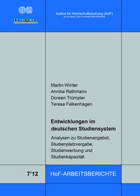 Vorderes Coverbild Entwicklungen im deutschen Studiensystem