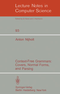 Vorderes Coverbild Context-Free Grammars