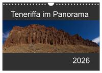 Vorderes Coverbild Teneriffa im Panorama (Wandkalender 2026 DIN A4 quer), CALVENDO Monatskalender
