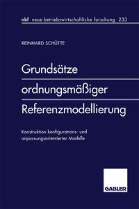 Vorderes Coverbild Grundsätze ordnungsmäßiger Referenzmodellierung