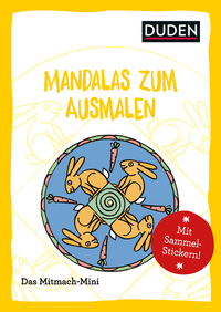 Vorderes Coverbild Duden Minis (Band 29) – Mandalas zum Ausmalen / VE3