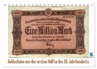 Vorderes Coverbild Geldscheine aus der ersten Hälfte des 20. JahrhundertsAltes Geld: Schöne Scheine (Tischkalender 2025 DIN A5 quer), CALVENDO Monatskalender