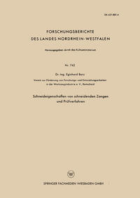 Vorderes Coverbild Schneideigenschaften von schneidenden Zangen und Prüfverfahren