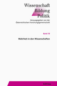 Vorderes Coverbild Wahrheit in den Wissenschaften