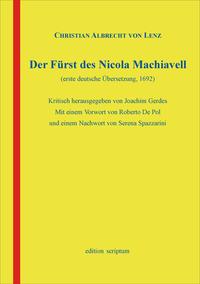 Vorderes Coverbild Der Fürst des Nicola Machiavell