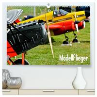 Vorderes Coverbild Modellflieger / CH-Version (hochwertiger Premium Wandkalender 2025 DIN A2 quer), Kunstdruck in Hochglanz