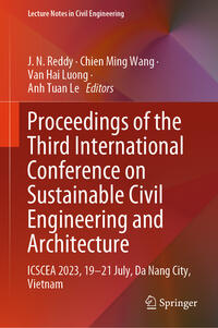 Vorderes Coverbild Proceedings of the Third International Conference on Sustainable Civil Engineering and Architecture
