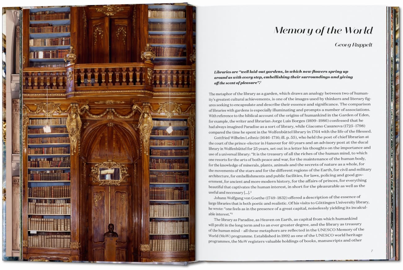 Beispielinhalt (Bild) Massimo Listri. The World’s Most Beautiful Libraries. 45th Ed.
