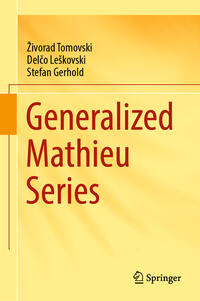 Vorderes Coverbild Generalized Mathieu Series