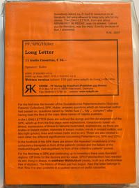 Vorderes Coverbild Long Letter