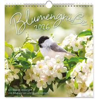 Vorderes Coverbild Blumengrüße 2026