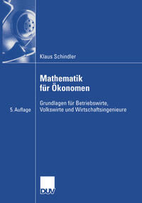 Vorderes Coverbild Mathematik für Ökonomen