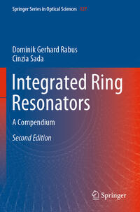 Vorderes Coverbild Integrated Ring Resonators