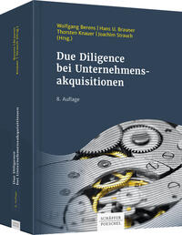 Vorderes Coverbild Due Diligence bei Unternehmensakquisitionen