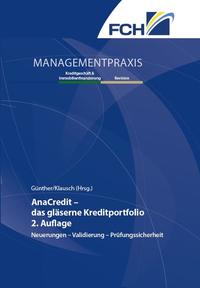 Vorderes Coverbild AnaCredit – das gläserne Kreditportfolio, 2. Auflage