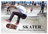 Vorderes Coverbild Skater. Skateboarding-Impressionen (Wandkalender 2025 DIN A2 quer), CALVENDO Monatskalender