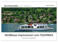 Vorderes Coverbild Weißblaue Impressionen vom Tegernsee (Wandkalender 2025 DIN A2 quer), CALVENDO Monatskalender