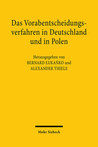 Vorderes Coverbild Das Vorabentscheidungsverfahren in Deutschland und in Polen