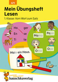 Vorderes Coverbild Mein Übungsheft Lesen 1. Klasse - Vom Wort zum Satz
