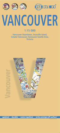 Vorderes Coverbild Vancouver, Borch Map