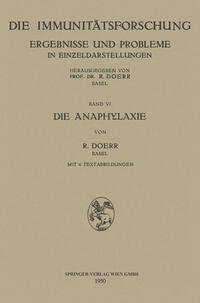 Vorderes Coverbild Die Anaphylaxie