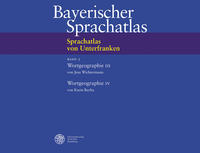 Vorderes Coverbild Sprachatlas von Unterfranken (SUF) / Wortgeographie III: Der menschliche Körper. Körperliche und seelische Äußerungen. Die menschliche Gemeinschaft. Kleidung