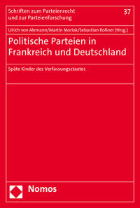 Vorderes Coverbild Politische Parteien in Frankreich und Deutschland