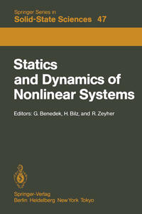 Vorderes Coverbild Statics and Dynamics of Nonlinear Systems