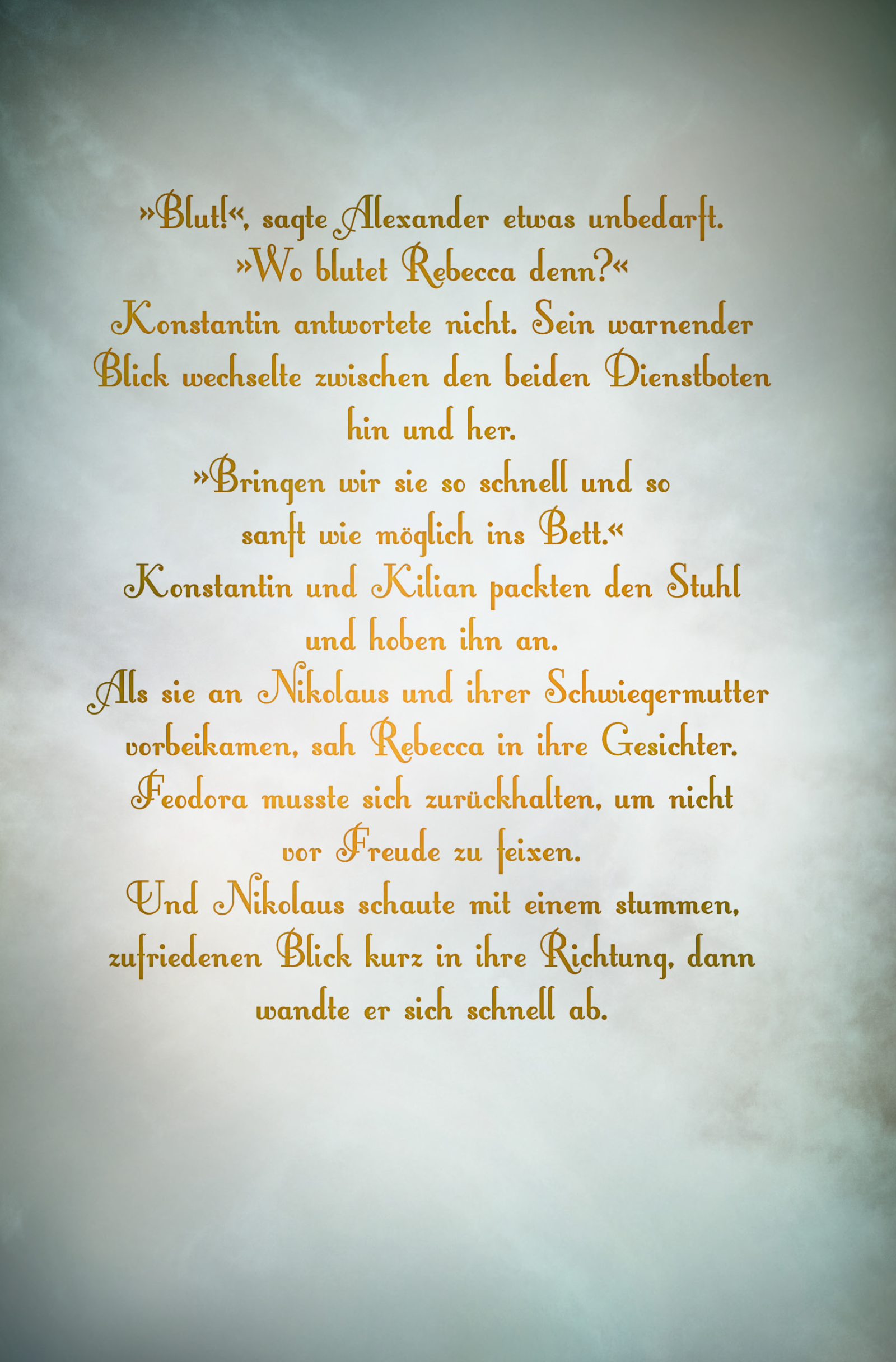 Beispielinhalt (Bild) Gut Greifenau - Goldsturm