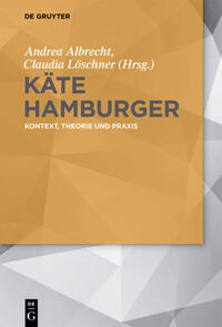 Vorderes Coverbild Käte Hamburger
