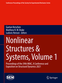 Vorderes Coverbild Nonlinear Structures & Systems, Volume 1