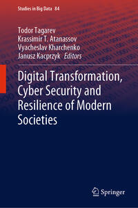 Vorderes Coverbild Digital Transformation, Cyber Security and Resilience of Modern Societies