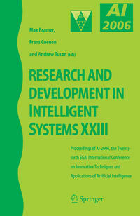 Vorderes Coverbild Research and Development in Intelligent Systems XXIII