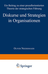 Vorderes Coverbild Diskurse und Strategien in Organisationen