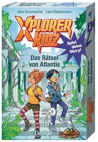 Vorderes Coverbild Xplorer Kidz. Das Rätsel von Atlantis