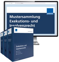 Vorderes Coverbild Mustersammlung Exekutions- und Insolvenzrecht