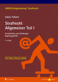 Vorderes Coverbild Strafrecht Allgemeiner Teil I