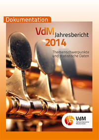 Vorderes Coverbild VdM - Jahresbericht. Berichte des Bundesvorstandes, der Bundesgeschäftsstelle,... / VdM Jahresbericht 2014