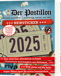 Vorderes Coverbild Der Postillon +++ Newsticker +++ 2025