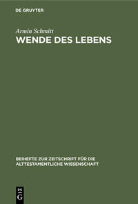 Vorderes Coverbild Wende des Lebens